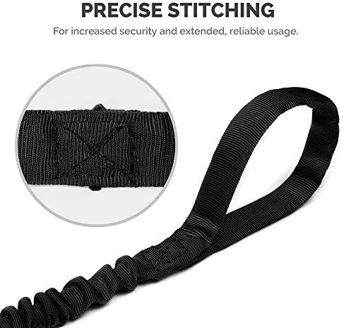 Correa de cuerda elástica para perros Outdoormaster; para mayor seguridad y comodidad de su perro.