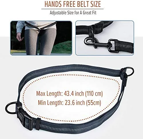 Correa de cuerda elástica para perros Outdoormaster; para mayor seguridad y comodidad de su perro.