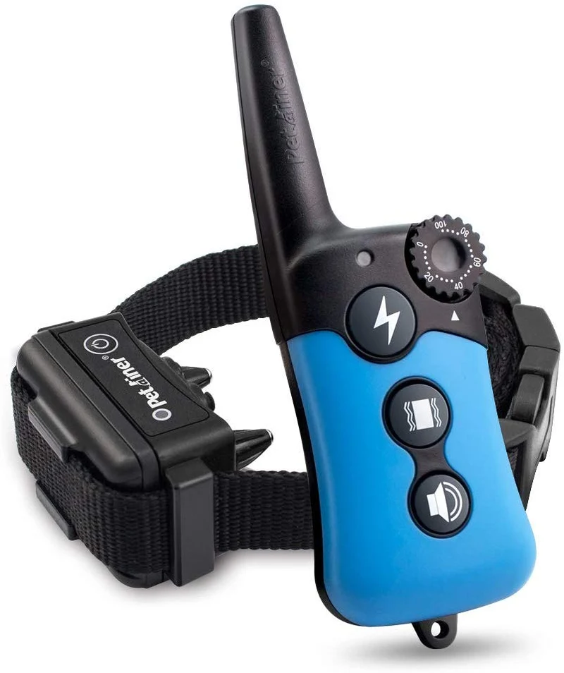 Collar de entrenamiento para perros – Recargable a distancia para perros pequeños, medianos, grandes con 3 modos correctivos de entrenamiento remoto, golpes, vibración, pitido, 100% impermeable E-collar entrenador