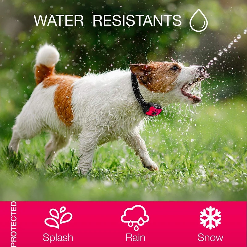 DogRook - Collar de corteza humano, sin choque, acción sin control remoto, modos de vibración y cuidado del sonido, para razas de perros pequeñas, medianas y grandes, sin daño, control de vibración reflectante