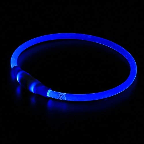 Collar de perro LED BSEEN recargable por USB, brillante para seguridad nocturna, collar de perro de moda, para perros pequeños, medianos y grandes