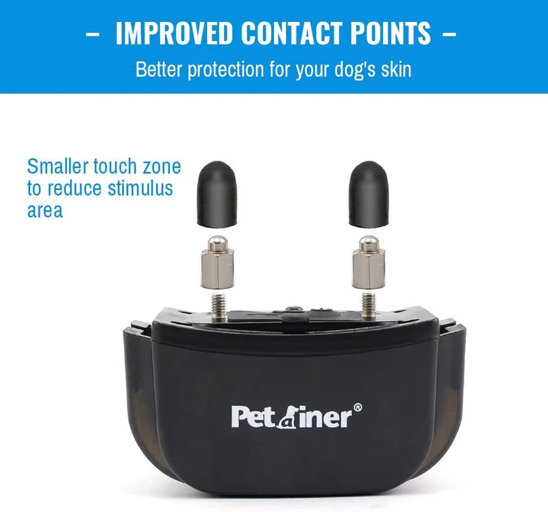 Collar de choque para perro – Collares de entrenamiento remoto con 3 modos de corrección de entrenamiento, golpes, vibración, pitido, collar electrónico impermeable recargable para perros pequeños, medianos, grandes, 330 yards de alcance