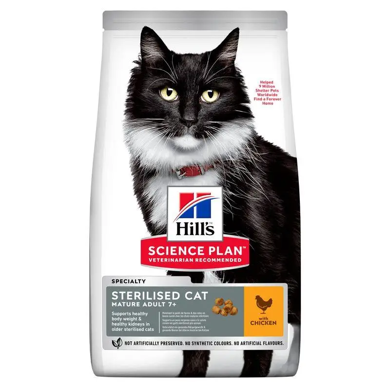 Hill'S Sterilized Adult Pollo Alimento para Gatos