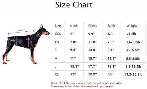 DroolingDog Dog Clothes Security Letters Dog T-Shirt Pet Costume Dogs