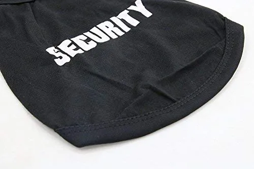 DroolingDog Dog Clothes Security Letters Dog T-Shirt Pet Costume Dogs