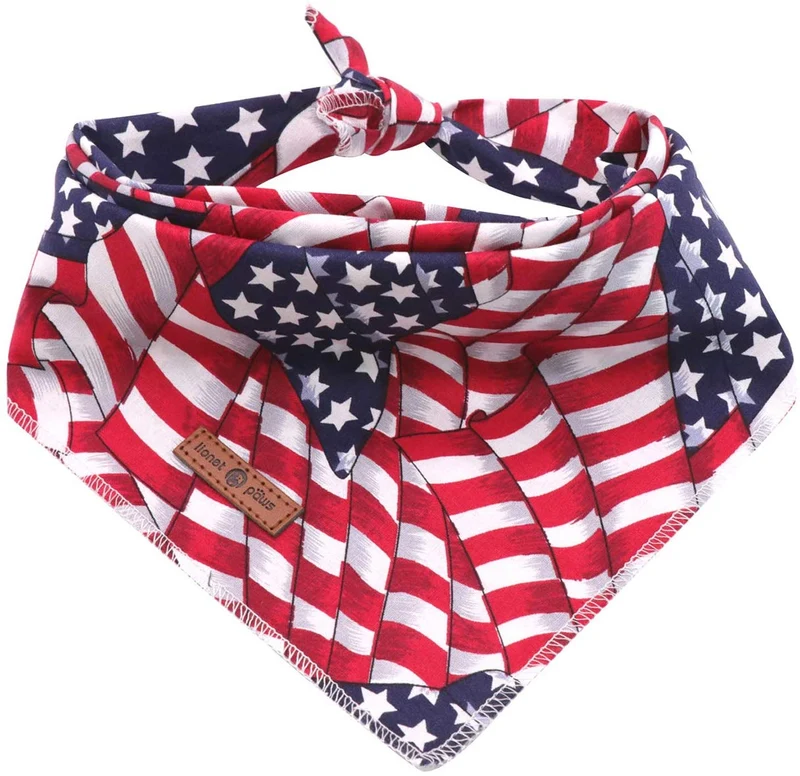 Lionet Paws Bandana para perro pequeño, mediano y grande, pañuelo para perro o gato