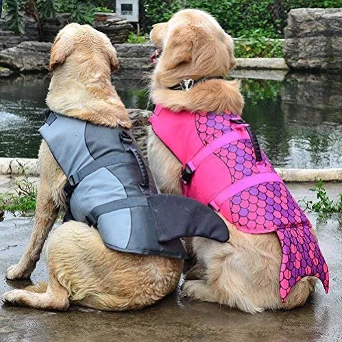 Chaleco salvavidas para perros WOpet a la moda. Chaleco salvavidas para la seguridad del perro en la playa, piscina y barcos