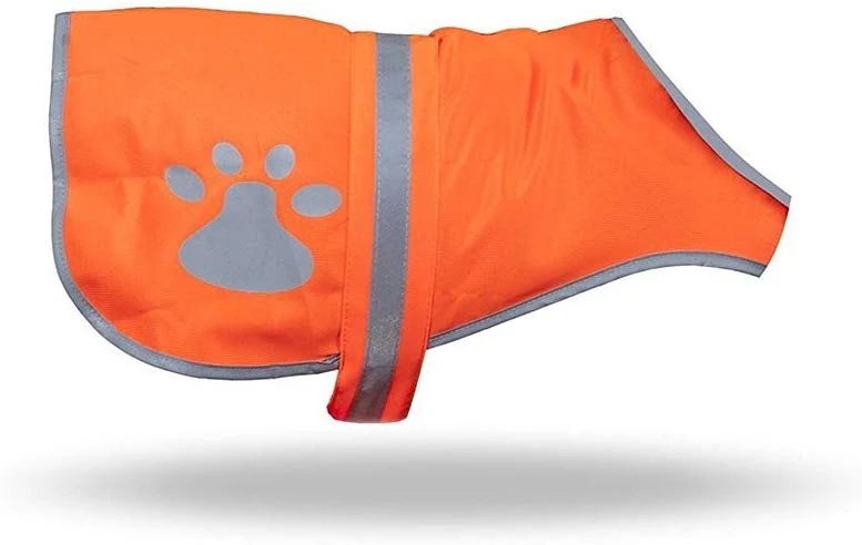 maggift perro chaleco reflectante para mascotas, chaleco de seguridad naranja