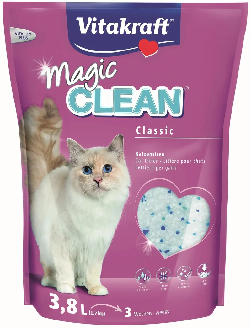 Vitakraft Perlita Silice Para Gato 3,8L. 1,7 kg