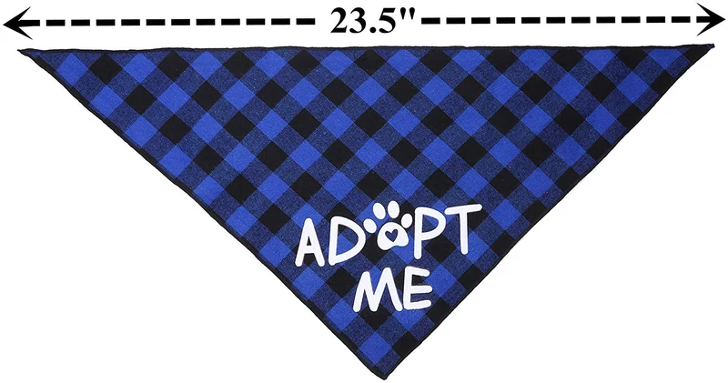 JPB Adopt Me - Bandana para perro (2 unidades)