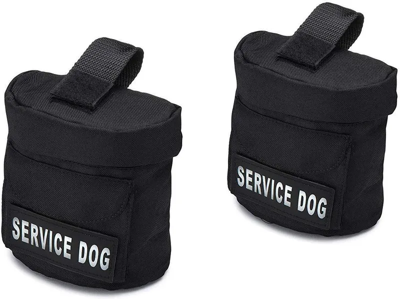 Chaleco de servicio para perro, bolsa para sillín con parches – Servicio para perro, apoyo emocional, servicio para perro en entrenamiento, no mascotas, en entrenamiento, mochila – Alforja de calidad para servicio de chaleco para perros