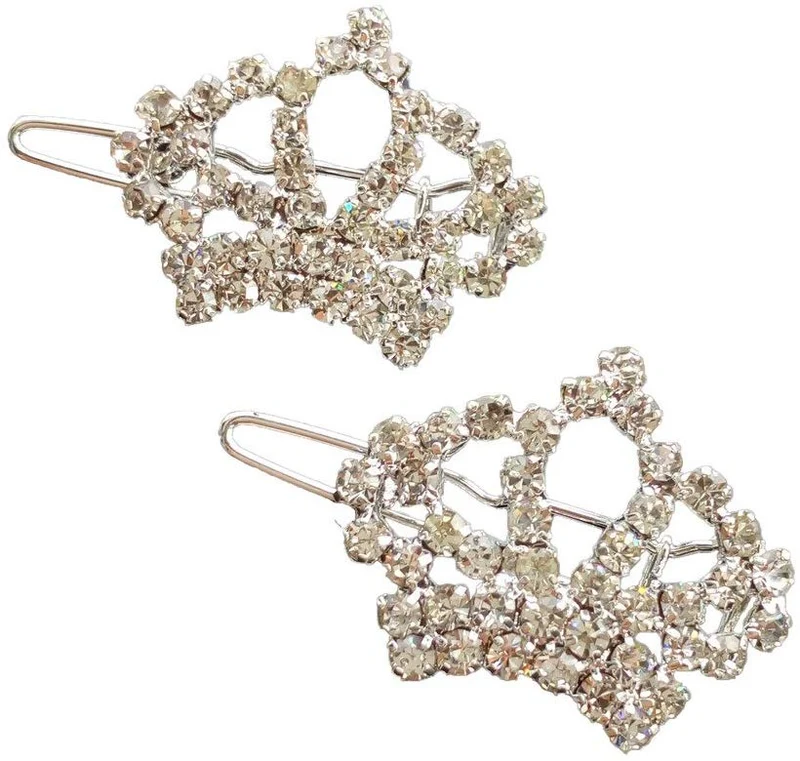 PET SHOW Corona Rhinestone Niñas Mascota Gato Perro Clips de pelo Accesorios de aseo