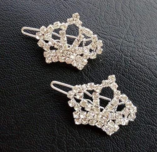 PET SHOW Corona Rhinestone Niñas Mascota Gato Perro Clips de pelo Accesorios de aseo