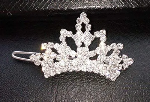 PET SHOW Corona Rhinestone Niñas Mascota Gato Perro Clips de pelo Accesorios de aseo