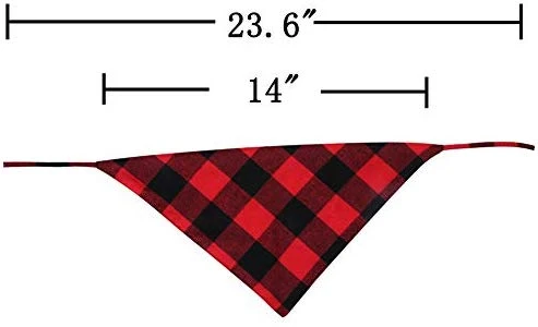 KZHAREE Paquete de 3 bandanas reversibles para perros, gatos, mascotas, animales