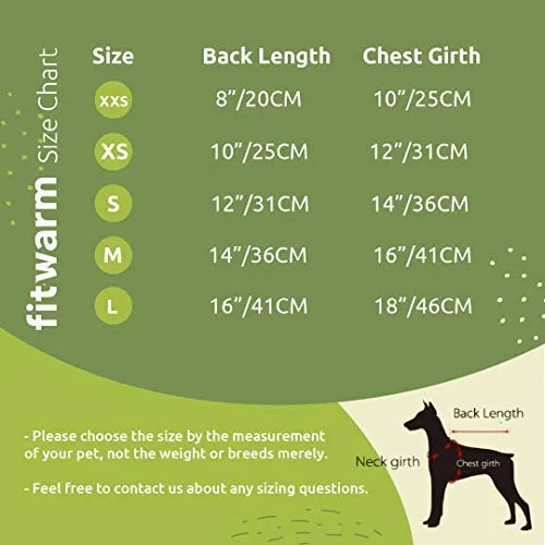 Fitwarm - Vestidos de perro bordados para mascotas, vestido de baile de graduación, color rosa