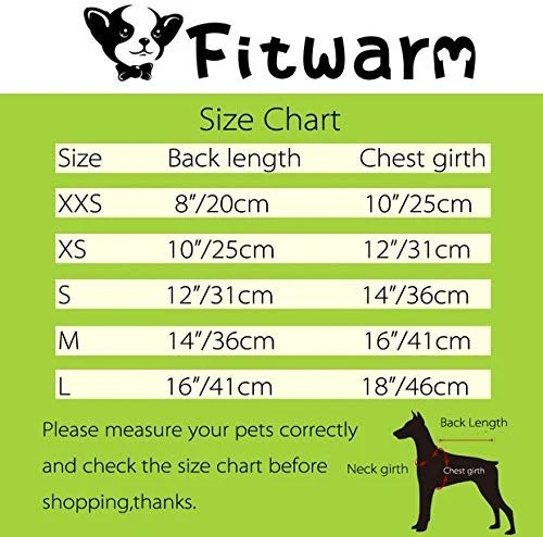 Fitwarm elegante vestido escocés con encaje de perro para tienda de camisas y prendas de vestir para mascotas