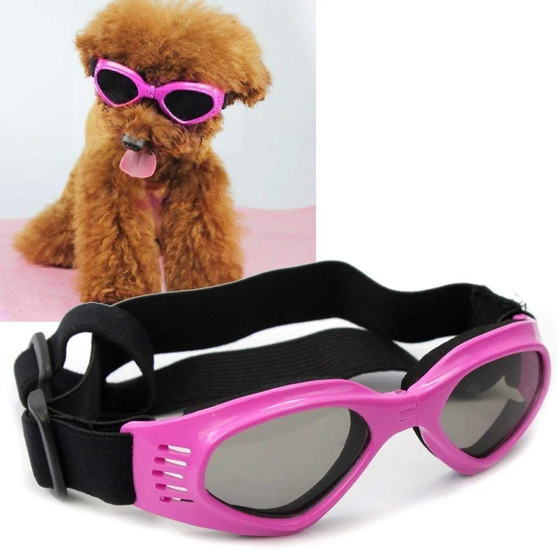 Namsan - Gafas de sol para mascotas, perros y cachorros, protección contra rayos UV, impermeables
