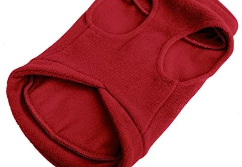 Forro polar con bolsillo para perros pequeños, para uso en otoño e invierno, de EXPAWLORER