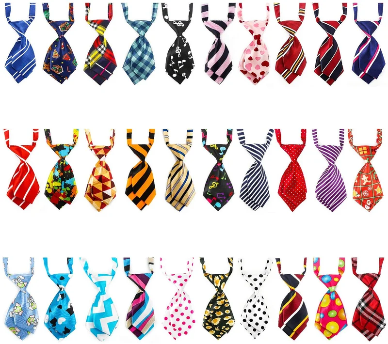 Segarty Neck Ties for Dog, Adjustable Pet Bow Ties Collar for Small Dogs Cats, Puppy Bowties Neckties Grooming Accessories for Photography Holiday Festival Party Gifts…