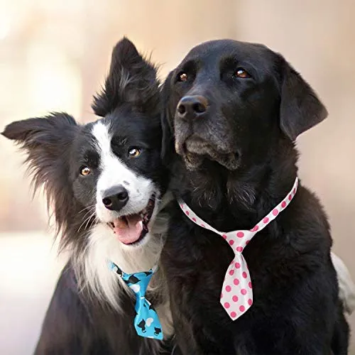 Segarty Neck Ties for Dog, Adjustable Pet Bow Ties Collar for Small Dogs Cats, Puppy Bowties Neckties Grooming Accessories for Photography Holiday Festival Party Gifts…