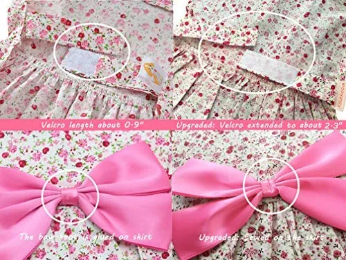 Petroom - Vestido de perro para cachorro, diseño de princesa floral para perros pequeños, gatos para verano
