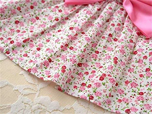 Petroom - Vestido de perro para cachorro, diseño de princesa floral para perros pequeños, gatos para verano