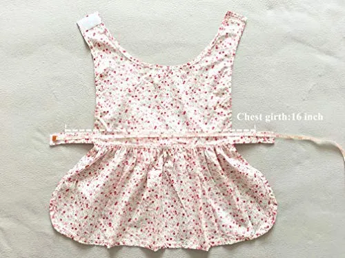 Petroom - Vestido de perro para cachorro, diseño de princesa floral para perros pequeños, gatos para verano