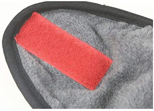 Abrigo Hiado para perro con agujero para arnés y tira reflectante para invierno frío