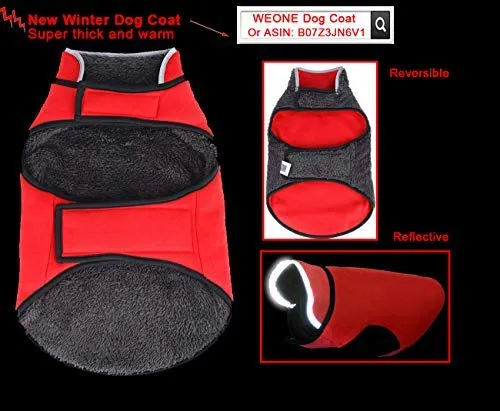 WEONE - Camisetas de algodón a rayas para perro, chaleco básico suave y transpirable