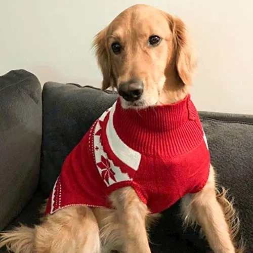 Mihachi – Sudadera para perro, ropa de abrigo de invierno con rayas coloridas para clima frío