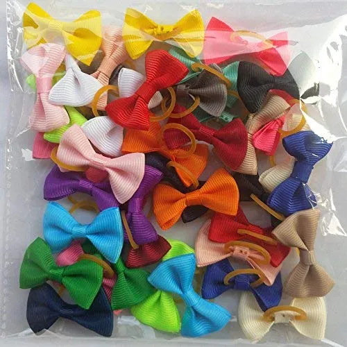 chenkou Craft Nuevo lazo de pelo de perro con productos de aseo de mascotas