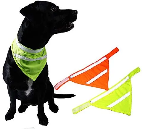 encell perro reflectante bufanda Seguridad Pet Bandana