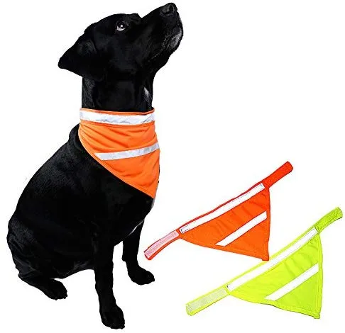 encell perro reflectante bufanda Seguridad Pet Bandana