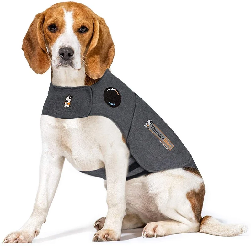 Thunder Anxiety Dog Jacket Over Excitement Shirt (L(41-64lbs))