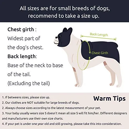 Fitwarm - Pijamas de polar con lazo para perro, adorable abrigo para mascotas. Prendas de invierno