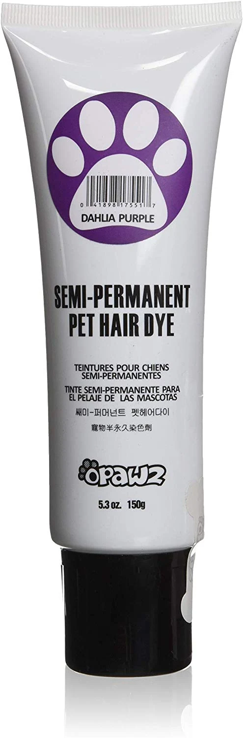 Gel tinte para pelo de perro: tonalidad brillante y divertida, semipermanente, completamente no tóxico y seguro.