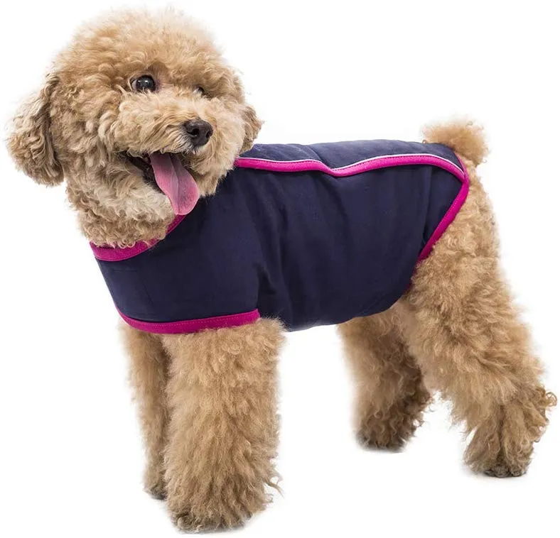 Chaleco de alivio de la ansiedad para perro, chaleco calmante para perros, chamarra ajustable para perros XS S M L XL