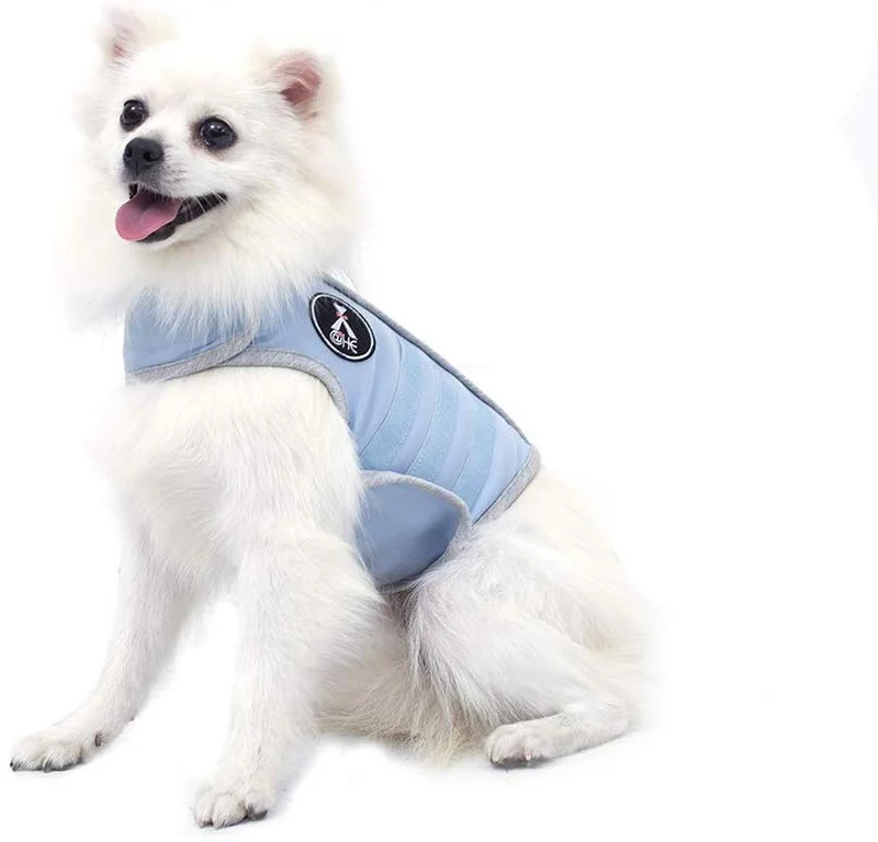 Chaleco de alivio de la ansiedad para perro, chaleco calmante para perros, chamarra ajustable para perros XS S M L XL
