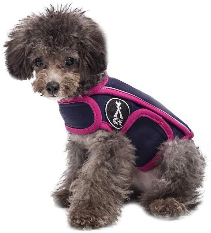 Chaleco de alivio de la ansiedad para perro, chaleco calmante para perros, chamarra ajustable para perros XS S M L XL