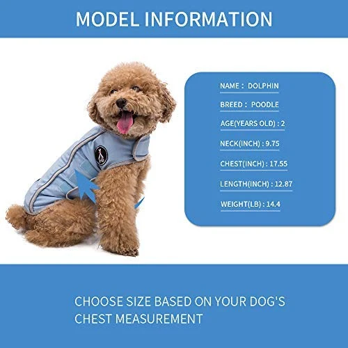 Chaleco de alivio de la ansiedad para perro, chaleco calmante para perros, chamarra ajustable para perros XS S M L XL