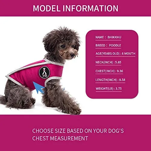 Chaleco de alivio de la ansiedad para perro, chaleco calmante para perros, chamarra ajustable para perros XS S M L XL