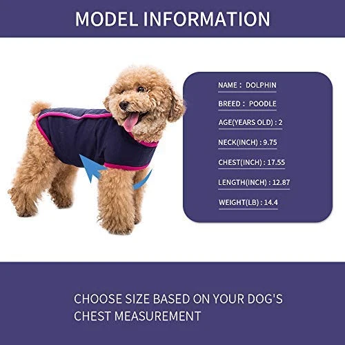 Chaleco de alivio de la ansiedad para perro, chaleco calmante para perros, chamarra ajustable para perros XS S M L XL