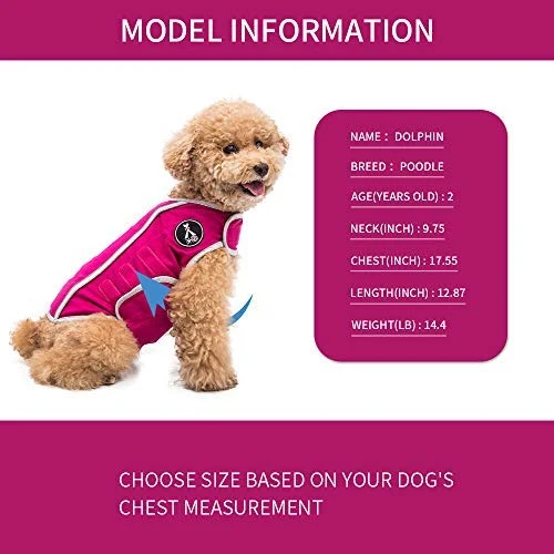 Chaleco de alivio de la ansiedad para perro, chaleco calmante para perros, chamarra ajustable para perros XS S M L XL