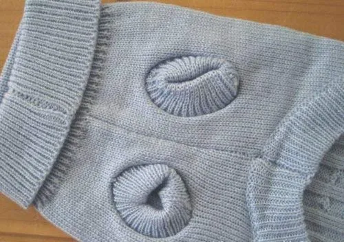 Tangpan suéter con cuello de tortuga para perros