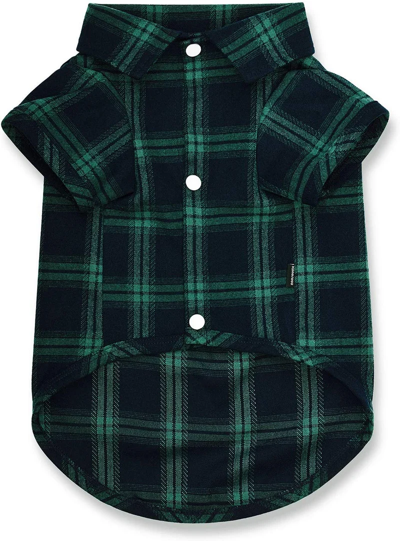 Koneseve - Camiseta para perro, diseño a cuadros, para gato, transpirable, para perros pequeños, medianos, grandes, gatos, cachorros, suave, adorable, informal, acogedor, para Halloween y fiestas de Acción de Gracias, disfraces de Navidad