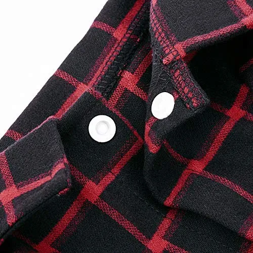Koneseve - Camiseta para perro, diseño a cuadros, para gato, transpirable, para perros pequeños, medianos, grandes, gatos, cachorros, suave, adorable, informal, acogedor, para Halloween y fiestas de Acción de Gracias, disfraces de Navidad