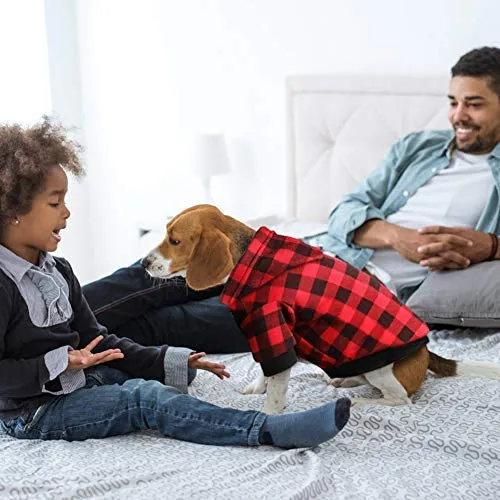 Blaoicni sudadera con capucha para perros, gatos, cachorros, abrigos cálidos y suaves