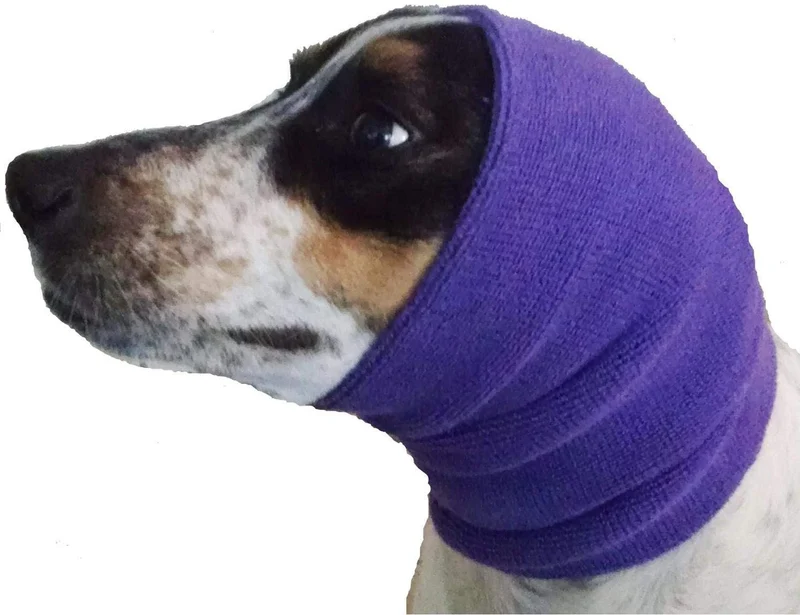 Happy Hoodie Large Purple