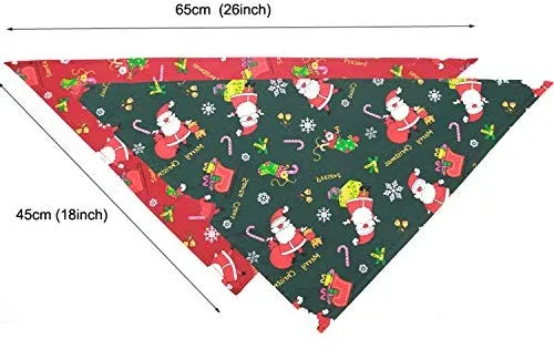 FINDMAG Bandana triangular para perro, reversible, a cuadros, para pintar, baberos, bufanda, lavable y ajustable, juego de pañuelos para perros, gatos, mascotas